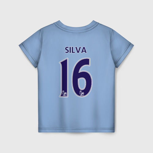 Детская футболка 3D David Silva Форма 1718, цвет 3D печать - фото 2
