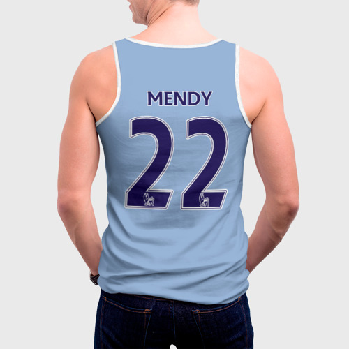 Мужская майка 3D Benjamin Mendy Форма 1718, цвет 3D печать - фото 4