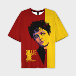 Мужская футболка oversize 3D Green day Armstrong Billy Joe