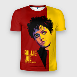 Мужская футболка 3D Slim Green day Armstrong Billy Joe