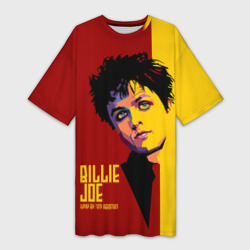 Платье-футболка 3D Green day Armstrong Billy Joe