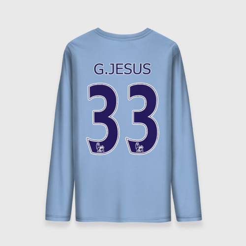 Мужской лонгслив 3D Gabriel Jesus Форма 1718, цвет 3D печать - фото 2