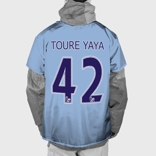 Накидка на куртку 3D Yaya Toure, цвет 3D печать - фото 2