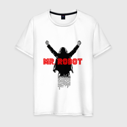 Мужская футболка хлопок mr robot