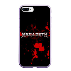 Чехол для iPhone 7Plus/8 Plus матовый Megadeth