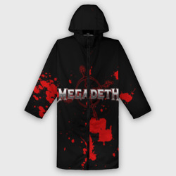 Мужской дождевик 3D Megadeth