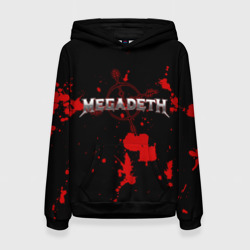 Женская толстовка 3D Megadeth