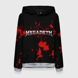 Женская толстовка 3D Megadeth