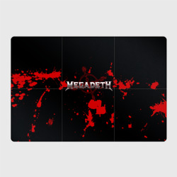 Магнитный плакат 3Х2 Megadeth