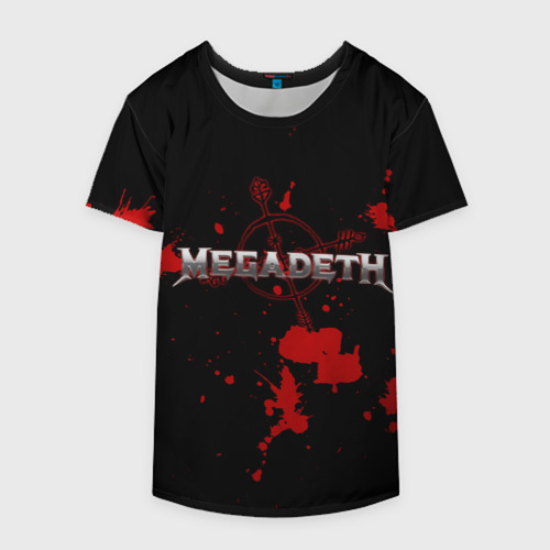 Накидка на куртку 3D Megadeth, цвет 3D печать - фото 4