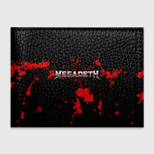 Обложка для студенческого билета Megadeth, цвет оранжевый