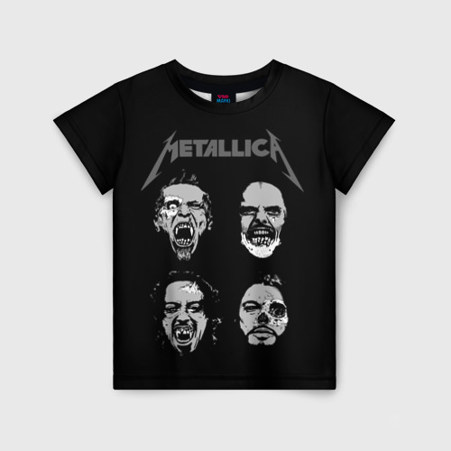 Детская футболка 3D Metallica