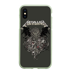 Чехол для iPhone XS Max матовый Metallica