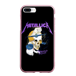 Чехол для iPhone 7Plus/8 Plus матовый Metallica