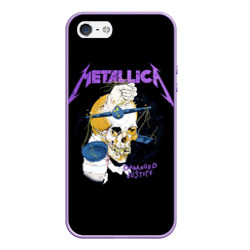 Чехол для iPhone 5/5S матовый Metallica