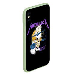 Чехол для iPhone XS Max матовый Metallica - фото 2