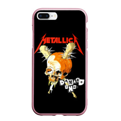 Чехол для iPhone 7Plus/8 Plus матовый Metallica