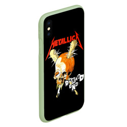 Чехол для iPhone XS Max матовый Metallica - фото 2