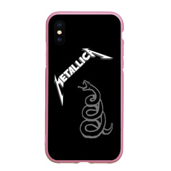 Чехол для iPhone XS Max матовый Metallica