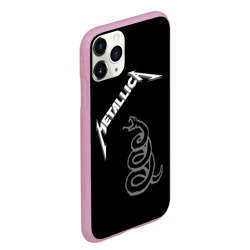 Чехол для iPhone 11 Pro Max матовый Metallica - фото 2