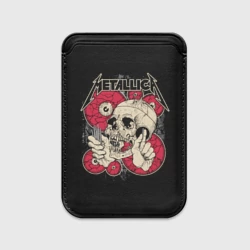 Картхолдер Magsafe магнитный Metallica - vampire skull