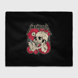 Плед 3D Metallica - vampire skull