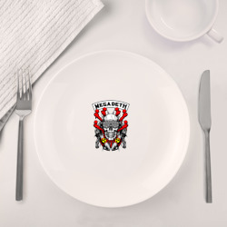 Набор: тарелка + кружка Megadeth - фото 2
