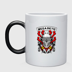 Кружка хамелеон Megadeth