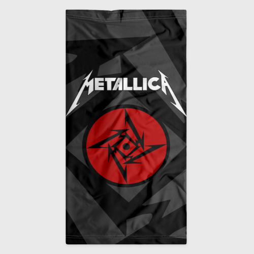 Бандана-труба 3D Metallica, цвет 3D печать - фото 7