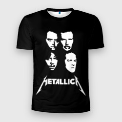 Мужская футболка 3D Slim Metallica