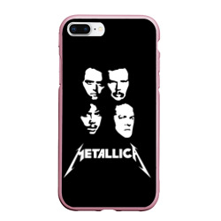 Чехол для iPhone 7Plus/8 Plus матовый Metallica