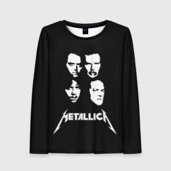 Женский лонгслив 3D Metallica