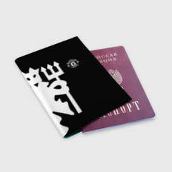Обложка для паспорта матовая кожа F.C.M.U 2018 Devil - фото 2