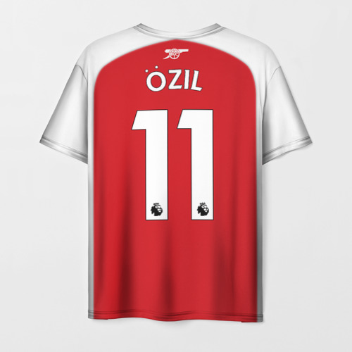 Мужская футболка 3D Ozil home 17-18 - фото 2