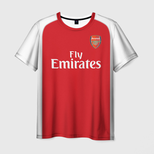 Мужская футболка 3D Ozil home 17-18