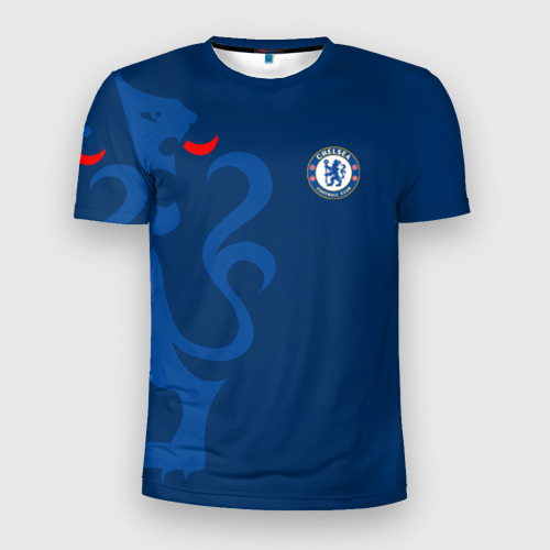 Мужская футболка 3D Slim Chelsea Uniform, цвет 3D печать