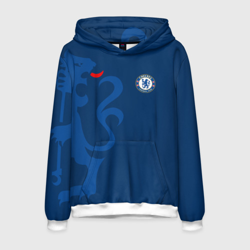 Мужская толстовка 3D Chelsea Uniform, цвет белый