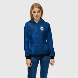 Женская толстовка 3D Chelsea Uniform - фото 2