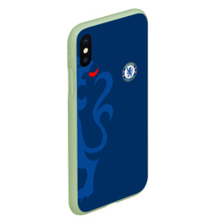 Чехол для iPhone XS Max матовый Chelsea Uniform - фото 2