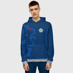 Мужская толстовка 3D Chelsea Uniform - фото 2