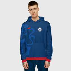 Мужская толстовка 3D Chelsea Uniform - фото 2