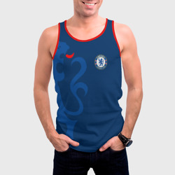 Мужская майка 3D Chelsea Uniform - фото 2