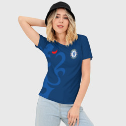 Женская футболка 3D Slim Chelsea Uniform - фото 2