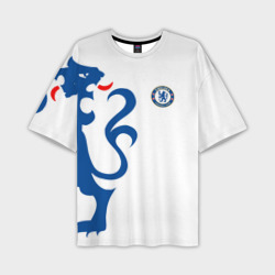 Мужская футболка oversize 3D Chelsea Uniform