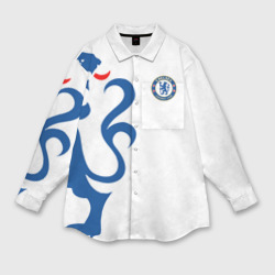 Мужская рубашка oversize 3D Chelsea Uniform