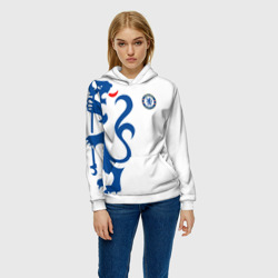 Женская толстовка 3D Chelsea Uniform - фото 2