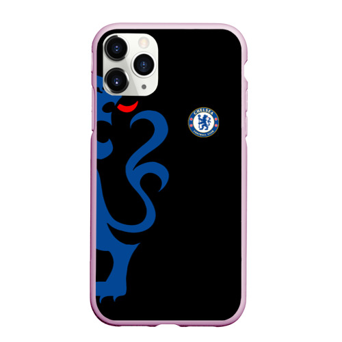 Чехол для iPhone 11 Pro Max матовый Chelsea Uniform, цвет розовый