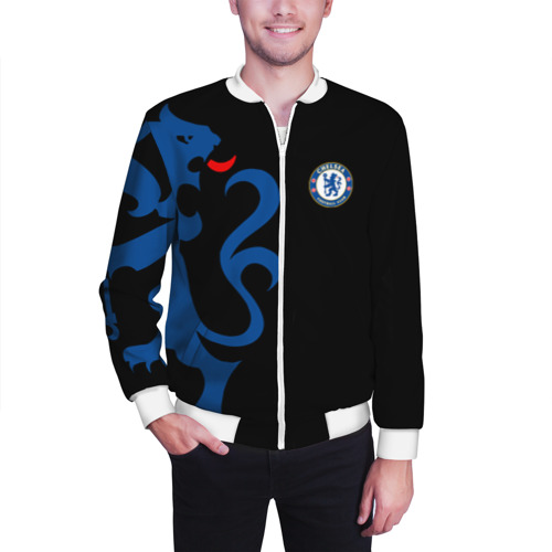 Мужской бомбер 3D Chelsea Uniform - фото 3