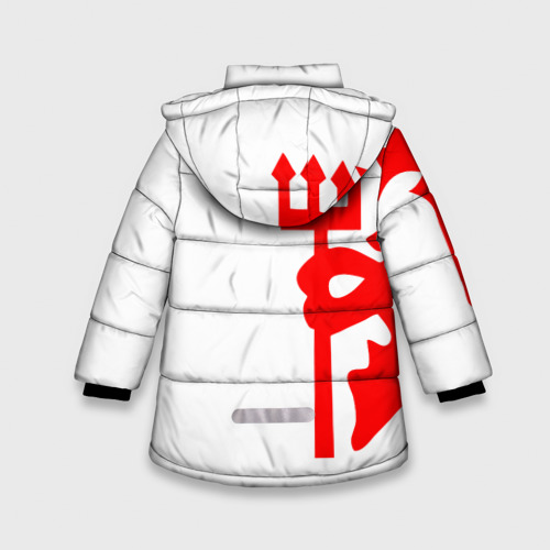Зимняя куртка для девочек 3D F.C.M.U 2018 Devil, цвет красный - фото 2
