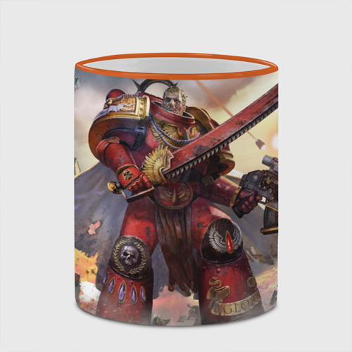 Кружка с полной запечаткой Warhammer 40000, цвет Кант оранжевый - фото 4